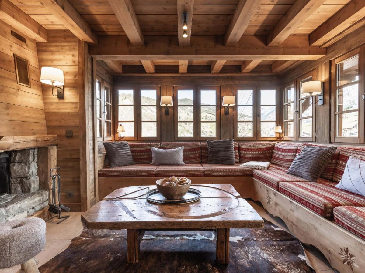 Chalet Pour 8 Avec Cheminee, Proche Des Pistes, Wifi, Garage, Non Fumeur - Fr-1-304-110 La Clusaz Buitenkant foto