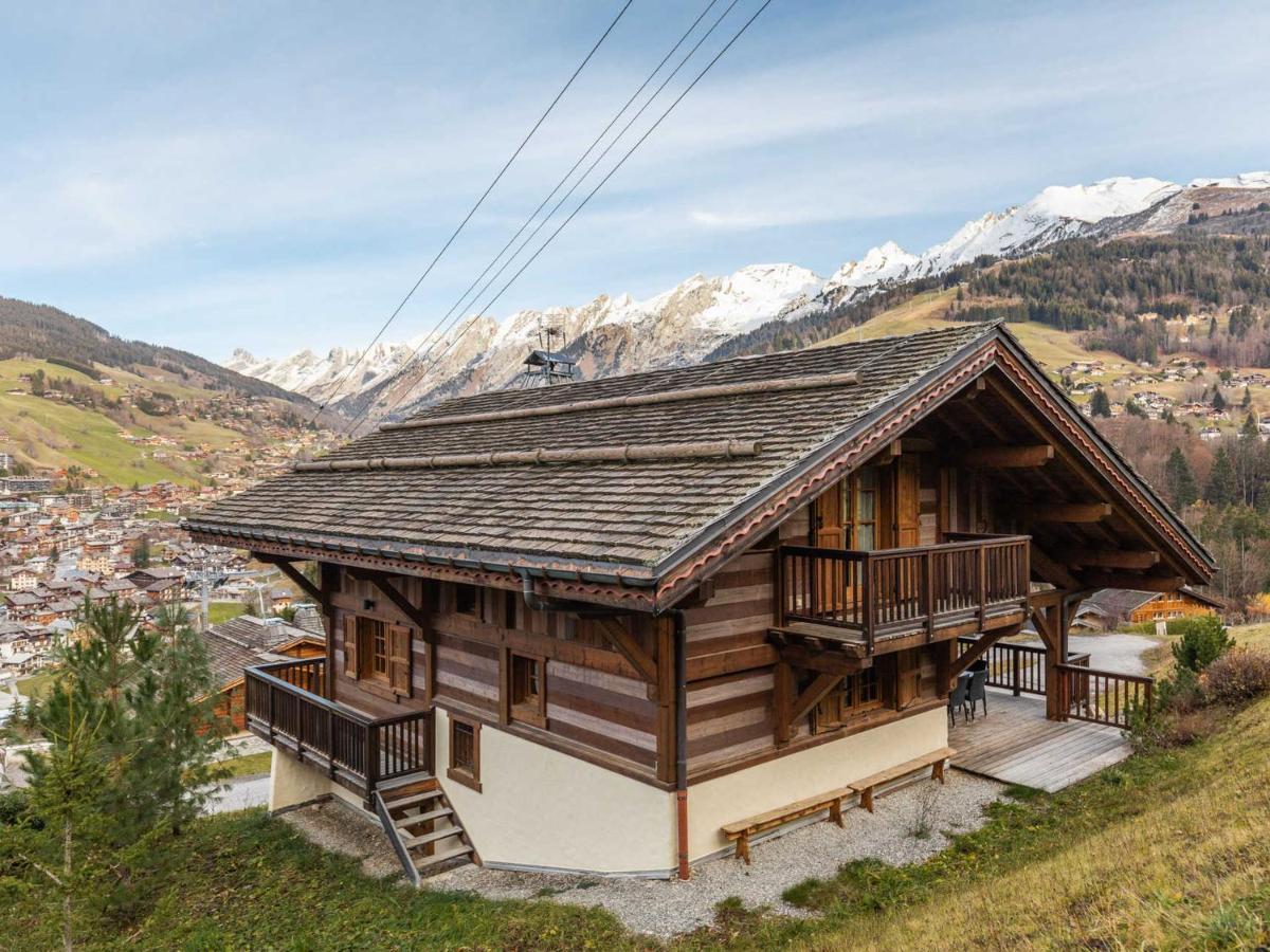Chalet Pour 8 Avec Cheminee, Proche Des Pistes, Wifi, Garage, Non Fumeur - Fr-1-304-110 La Clusaz Buitenkant foto