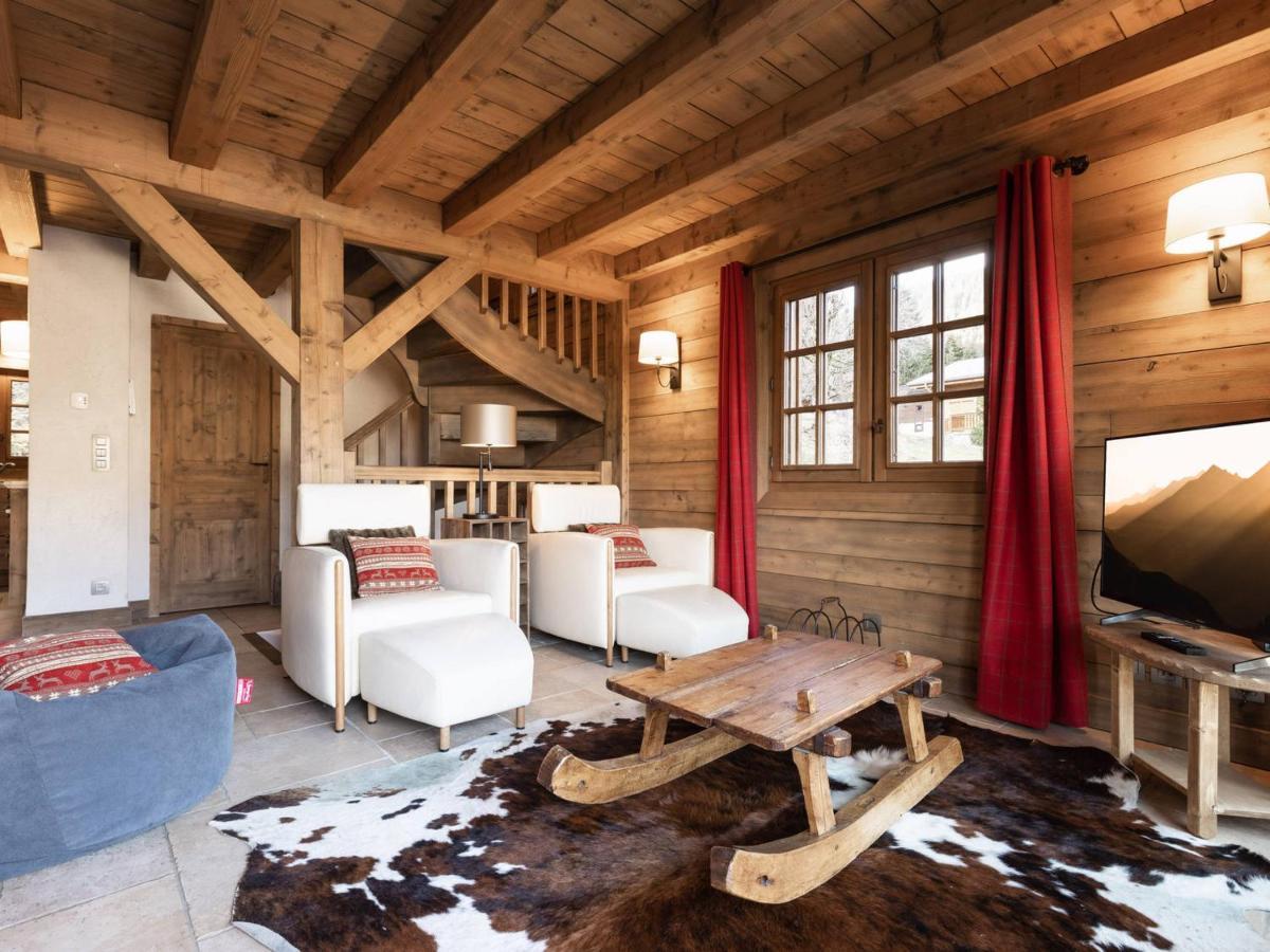 Chalet Pour 8 Avec Cheminee, Proche Des Pistes, Wifi, Garage, Non Fumeur - Fr-1-304-110 La Clusaz Buitenkant foto