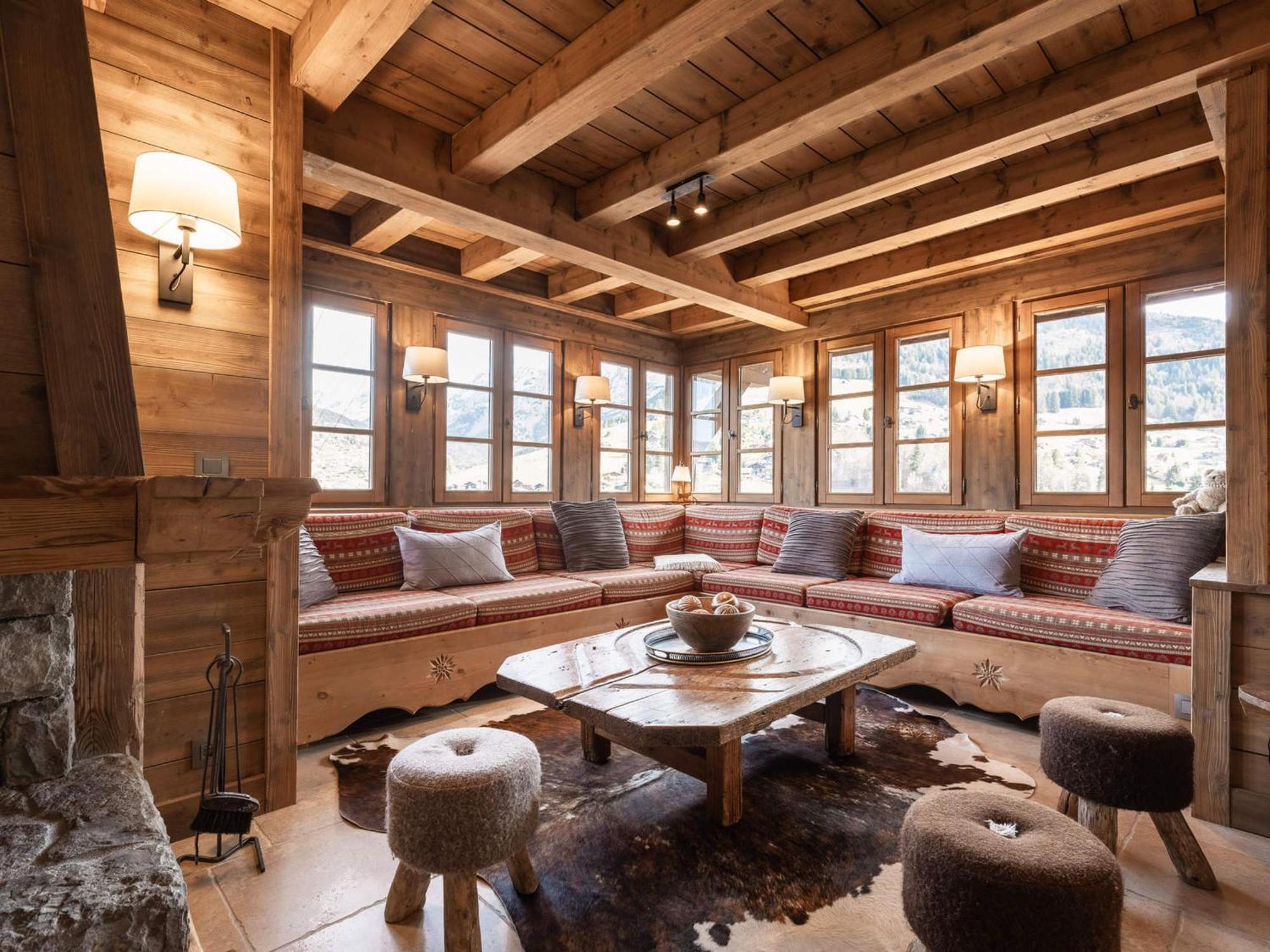 Chalet Pour 8 Avec Cheminee, Proche Des Pistes, Wifi, Garage, Non Fumeur - Fr-1-304-110 La Clusaz Buitenkant foto