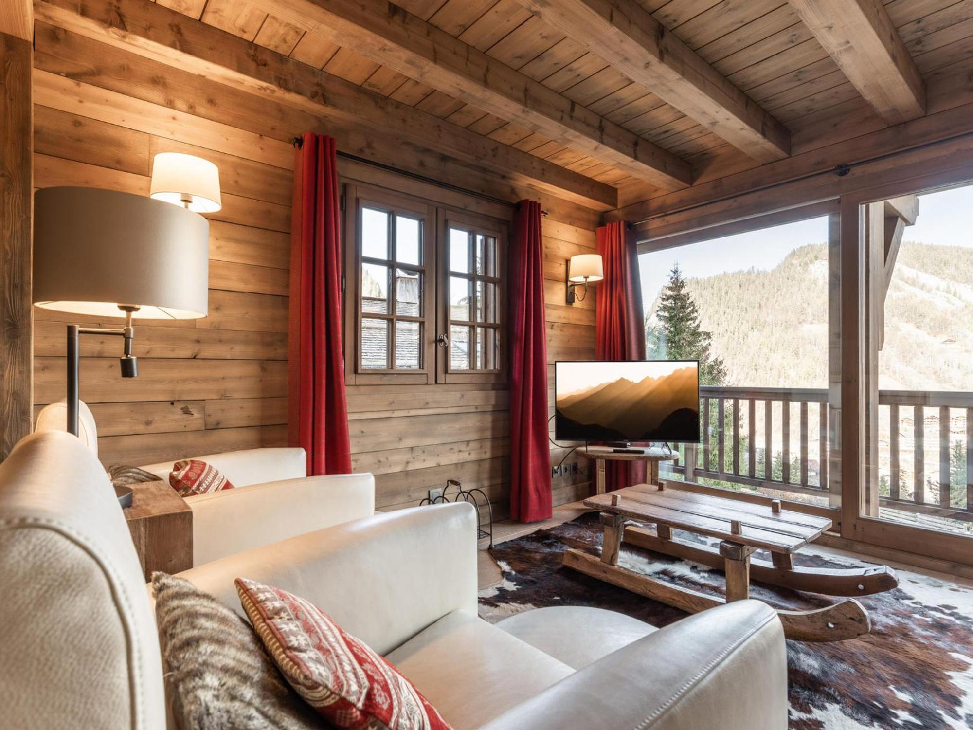 Chalet Pour 8 Avec Cheminee, Proche Des Pistes, Wifi, Garage, Non Fumeur - Fr-1-304-110 La Clusaz Buitenkant foto