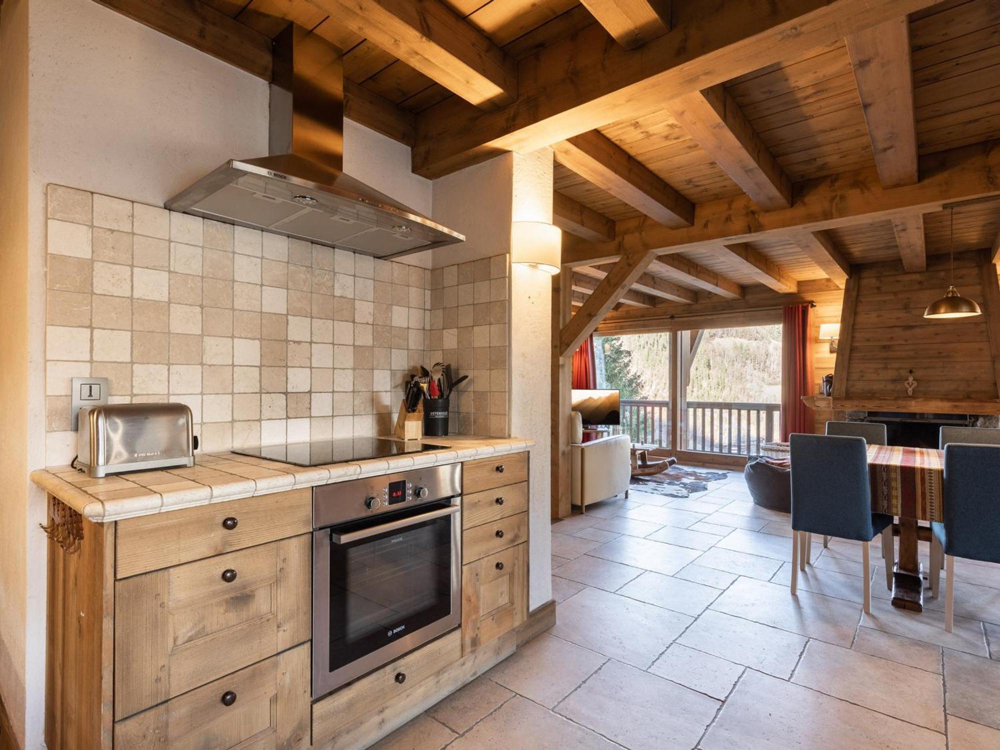 Chalet Pour 8 Avec Cheminee, Proche Des Pistes, Wifi, Garage, Non Fumeur - Fr-1-304-110 La Clusaz Buitenkant foto